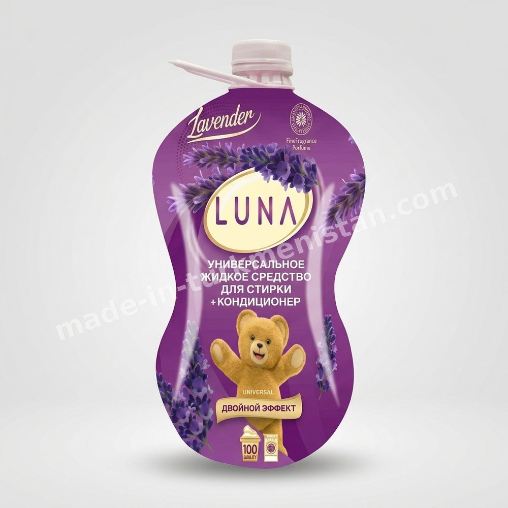 مایع لباسشویی با نرم‌کننده (LUNA) 4