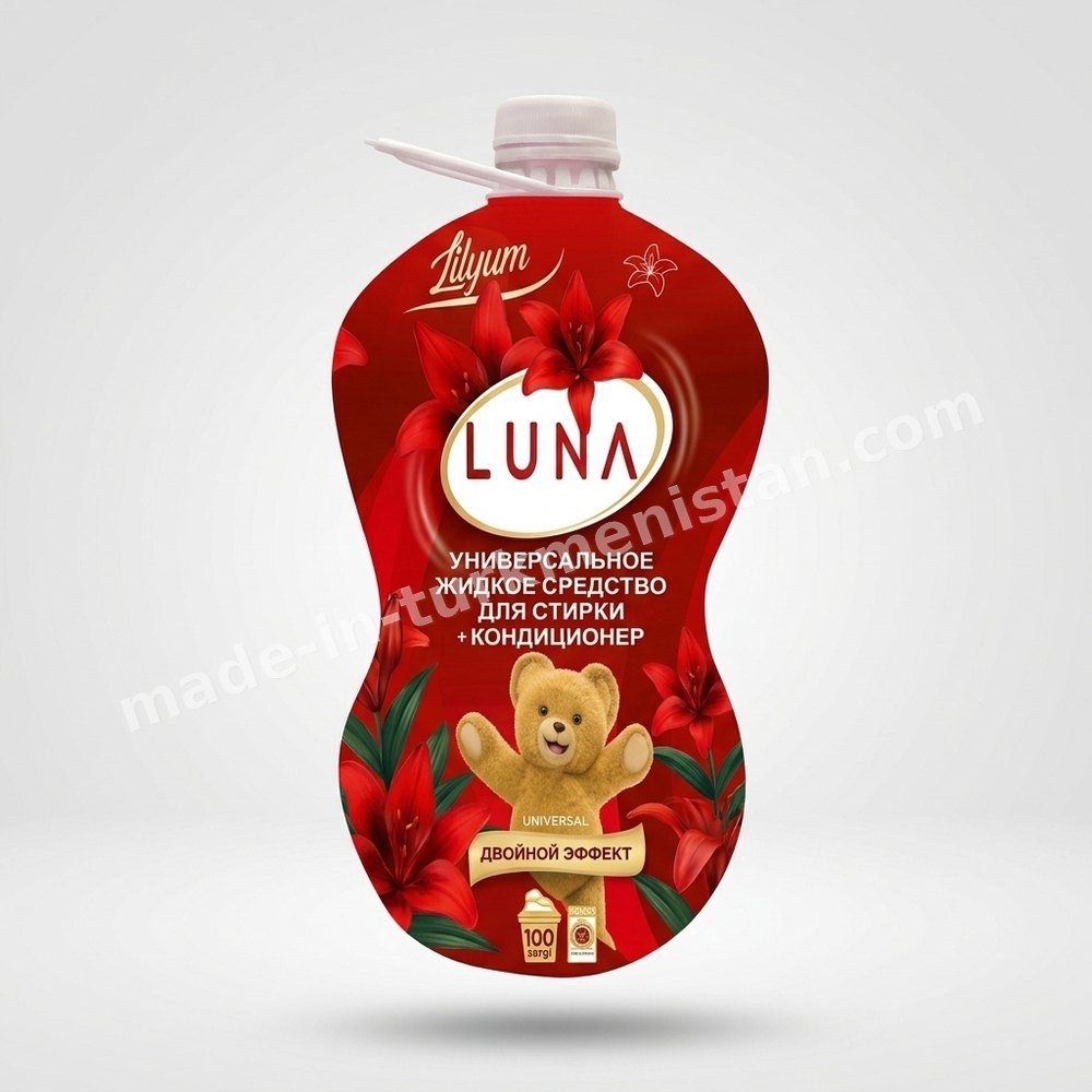 مایع لباسشویی با نرم‌کننده (LUNA) 2