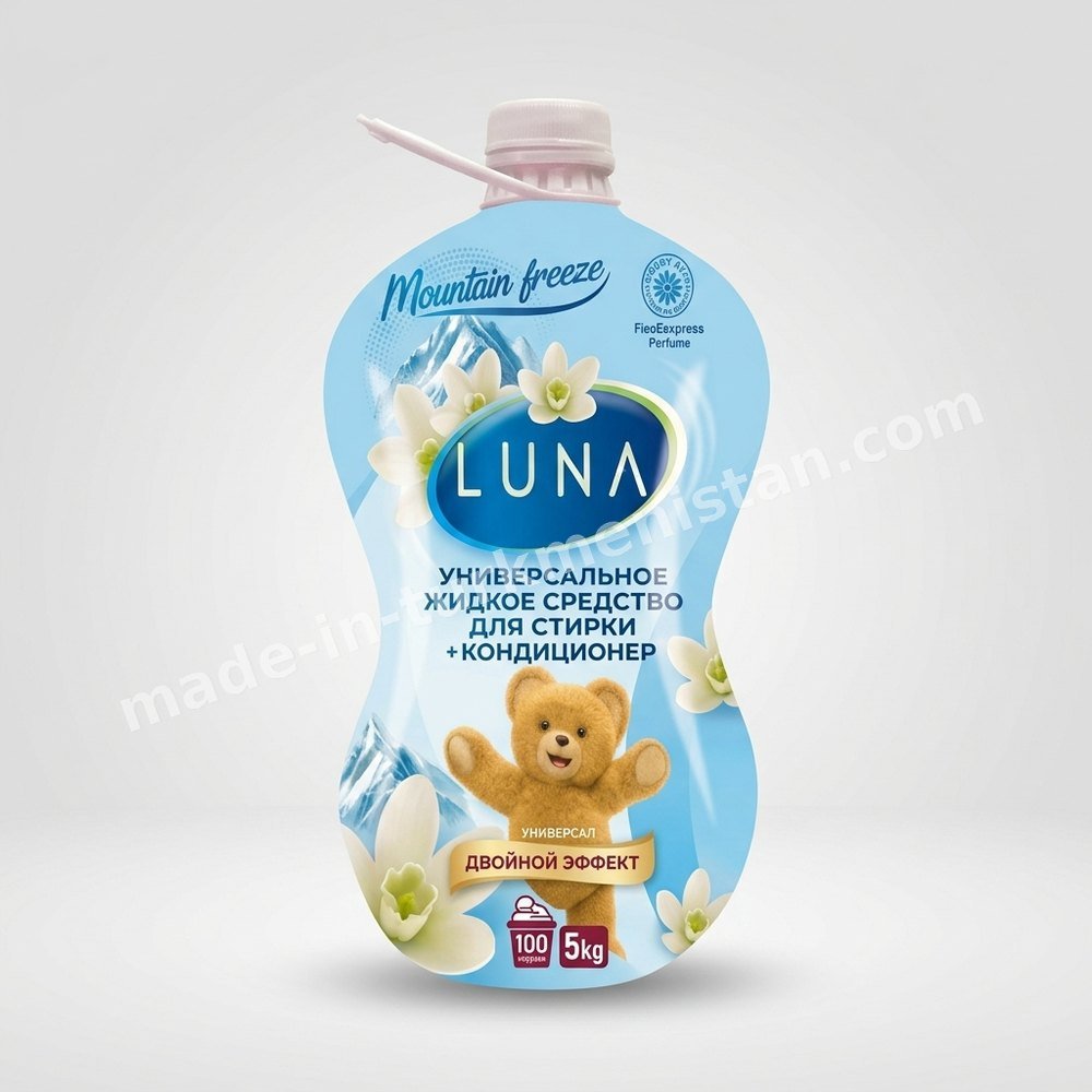 مایع لباسشویی با نرم‌کننده (LUNA) 3